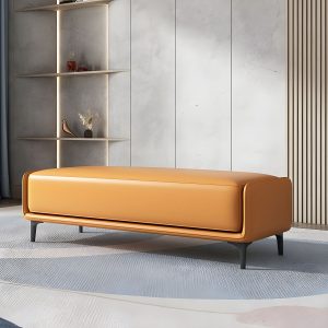 Trendy Upholstered Solid Color Entryway Bench with Stockroom Storage and Cushioned Comfort Benches