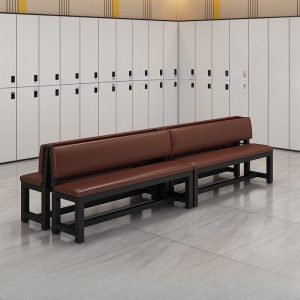 Natural Color Trendy Natural Wood Solid Color Indoor Bench Seat Benches