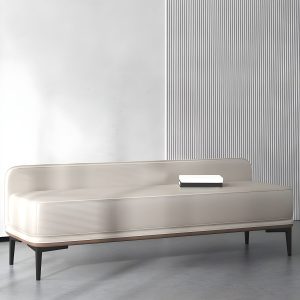 Aurous Lavish Upholstered Solid Color Entryway Bench with Rear Seat and Stockroom, Cushioned Benches