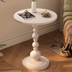 Dia 15.75 Stone Side Table Modern C End Table for Living Room End & Side Tables