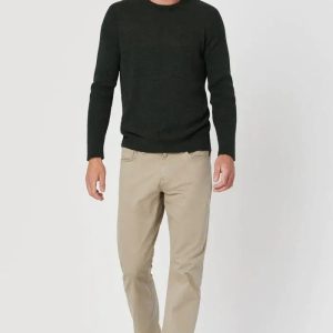 MATT RELAXED STRAIGHT LEG IN BEIGE TWILL