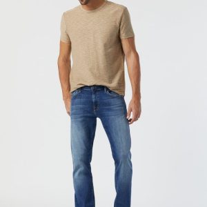 ZACH STRAIGHT LEG IN MID BRUSHED ORGANIC MOVE