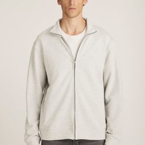 EDITION FULL ZIP SWEATSHIRT IN KAR MELANGE