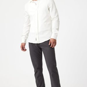 JAKE SLIM LEG IN ASH LUXE TWILL