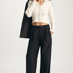 EDITION BAGGY PANTS IN ANTRASIT MELANGE