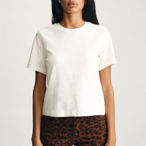 EDITION CREW NECK T-SHIRT IN MARSHMALLOW