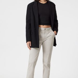 KATHLEEN SLIM BOYFRIEND CHINO IN MERCURY CASUAL TWILL