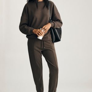 LUXE TOUCH TENCEL™ SWEATPANTS IN DELICIOSO