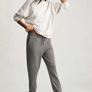 LUXE TOUCH TENCEL™ SWEATPANTS IN GARGOYLE