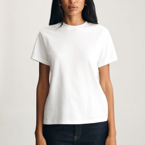 CREW NECK T-SHIRT IN WHITE