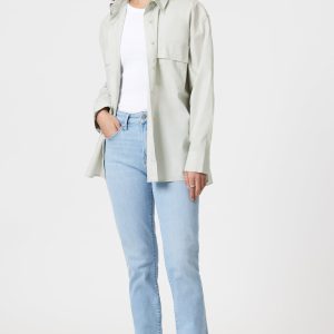 KATHLEEN SLIM BOYFRIEND IN LIGHT BLUE FLEX BLUE