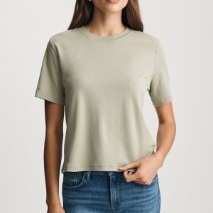 EDITION CREW NECK T-SHIRT IN SEAGRASS